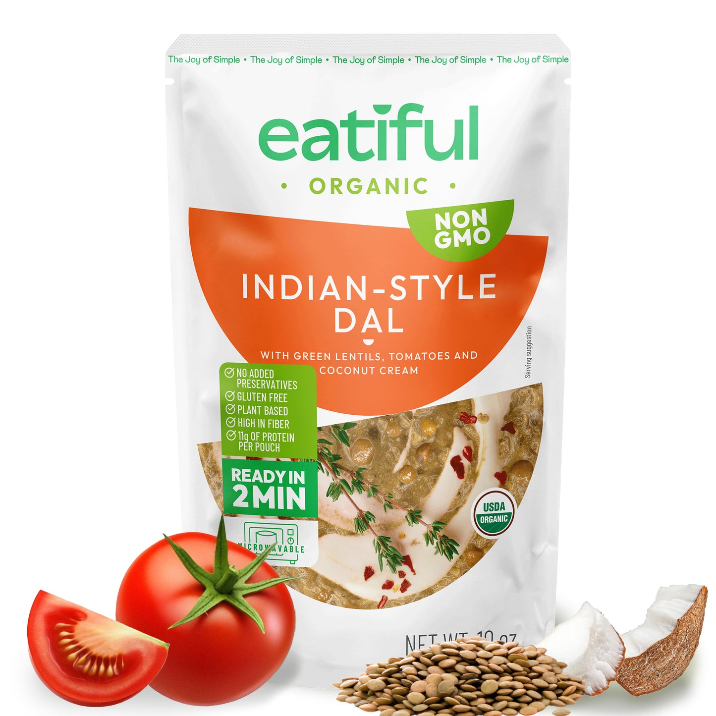 Indian Style Dal Meal