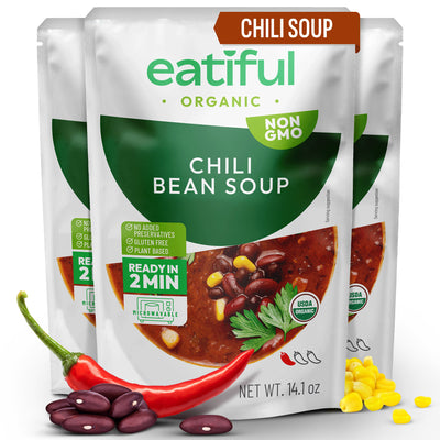 Chili bean soup from eatiful x3