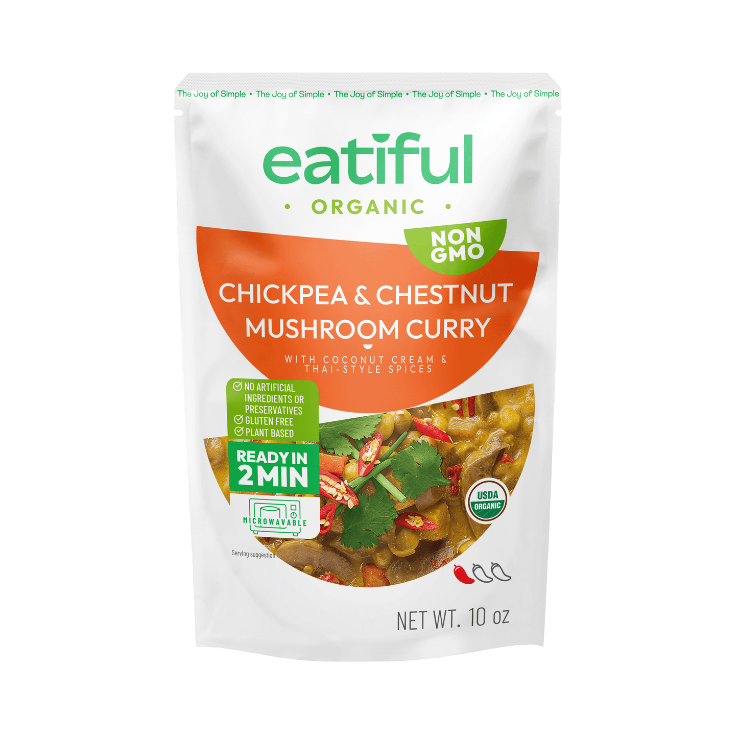 Chickpea & Chestnut Mushroom Curry Meal