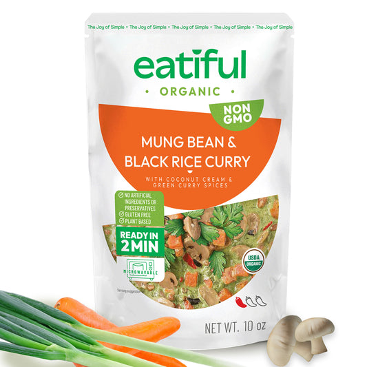 Mung Bean & Black Rice Curry Meal
