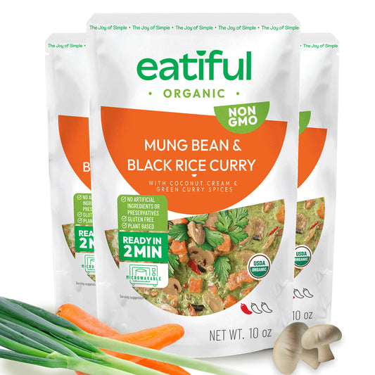 Mung Bean & Black Rice Curry Meal