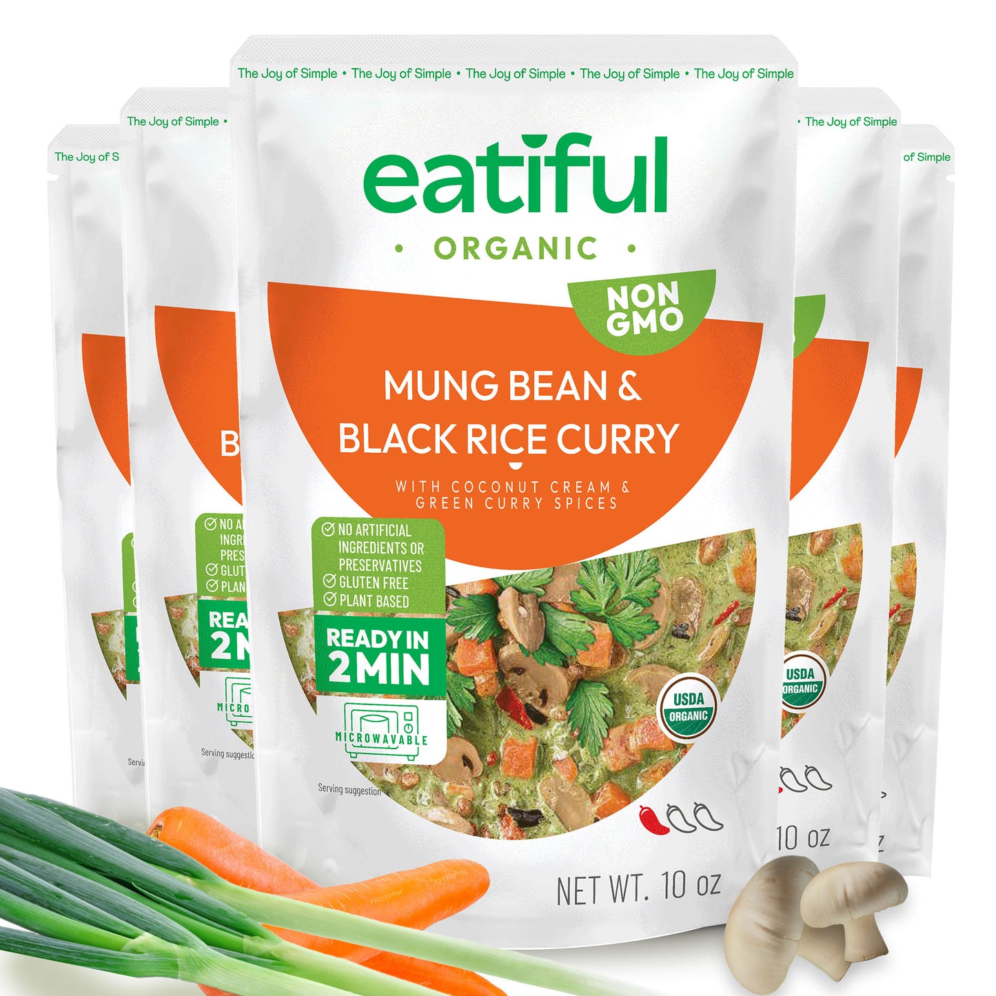 Mung Bean & Black Rice Curry Meal
