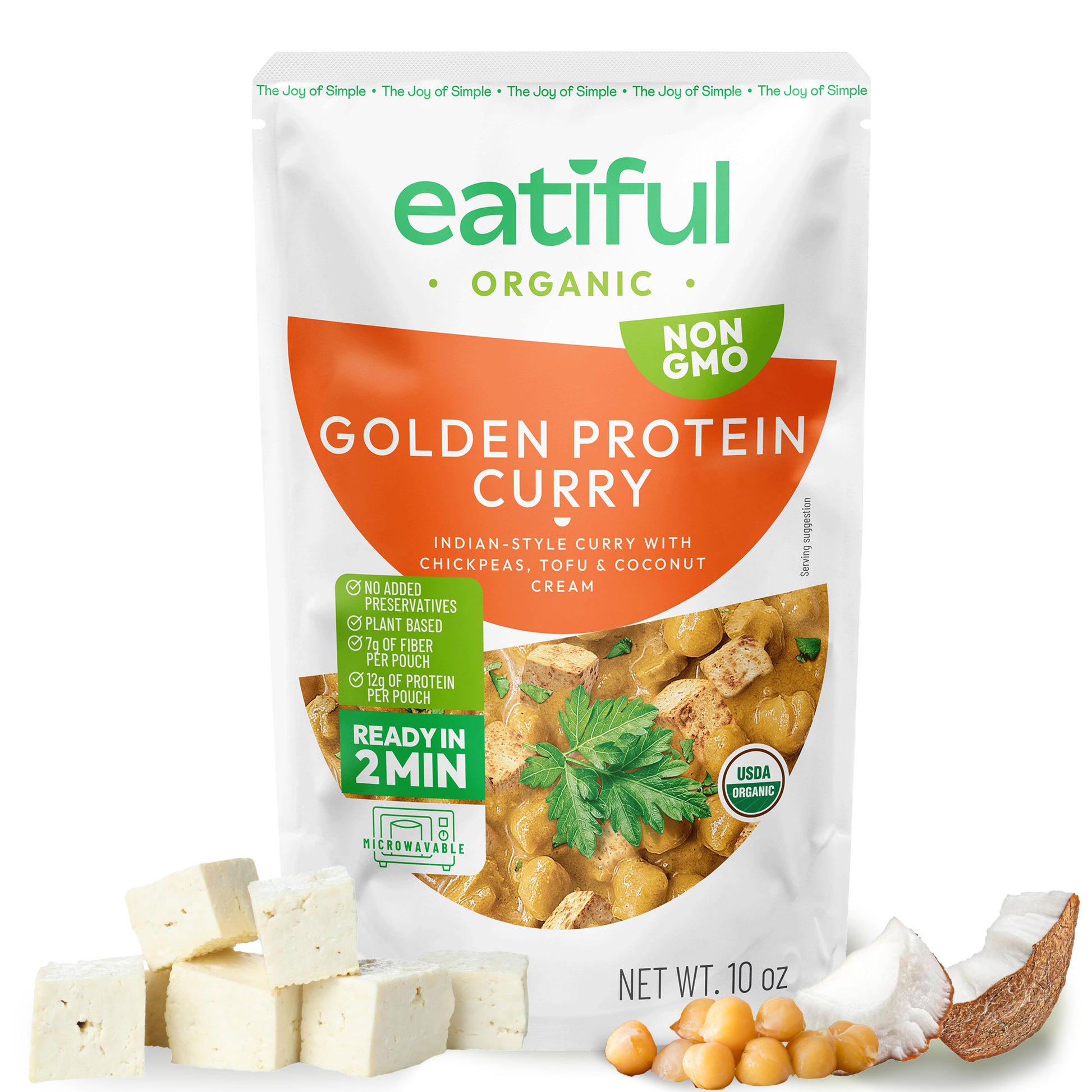 Golden Protein Curry Meal