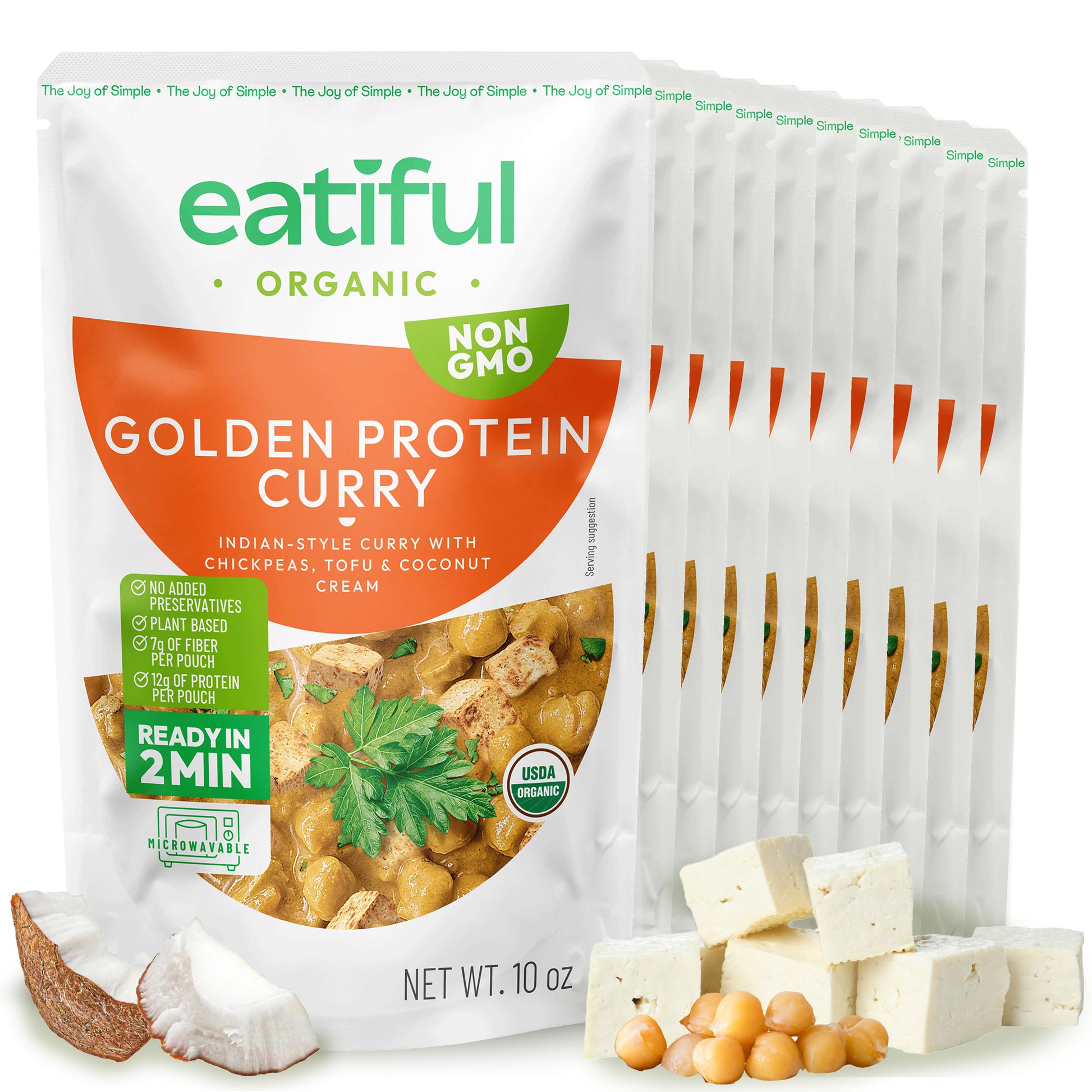 Golden Protein Curry Meal