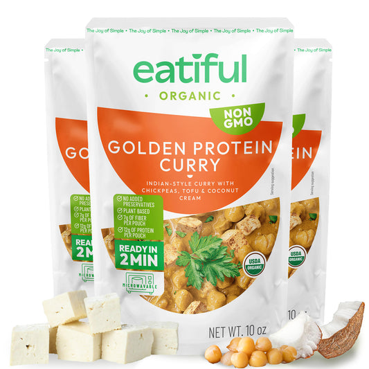 Golden Protein Curry Meal