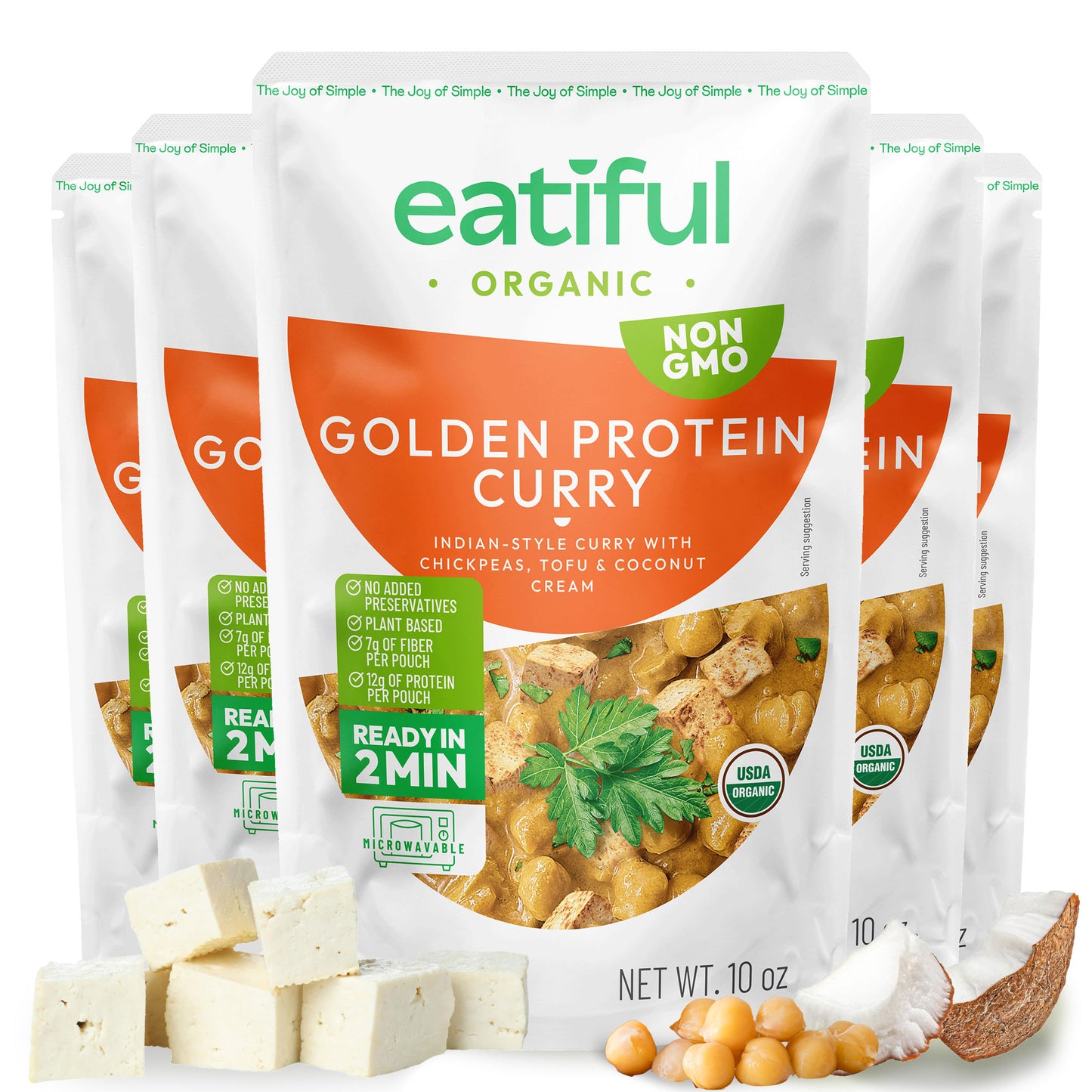 Golden Protein Curry Meal