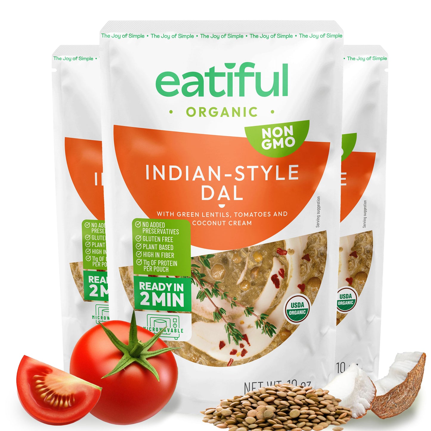 Indian Style Dal Meal