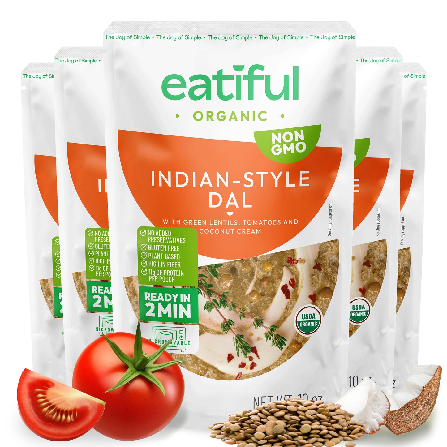 Indian Style Dal Meal