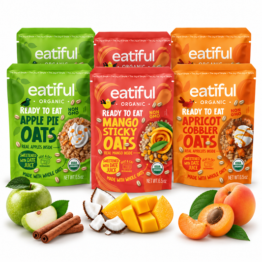 Oats Variety Taste Pack - 3 Flavors (6 Pack)