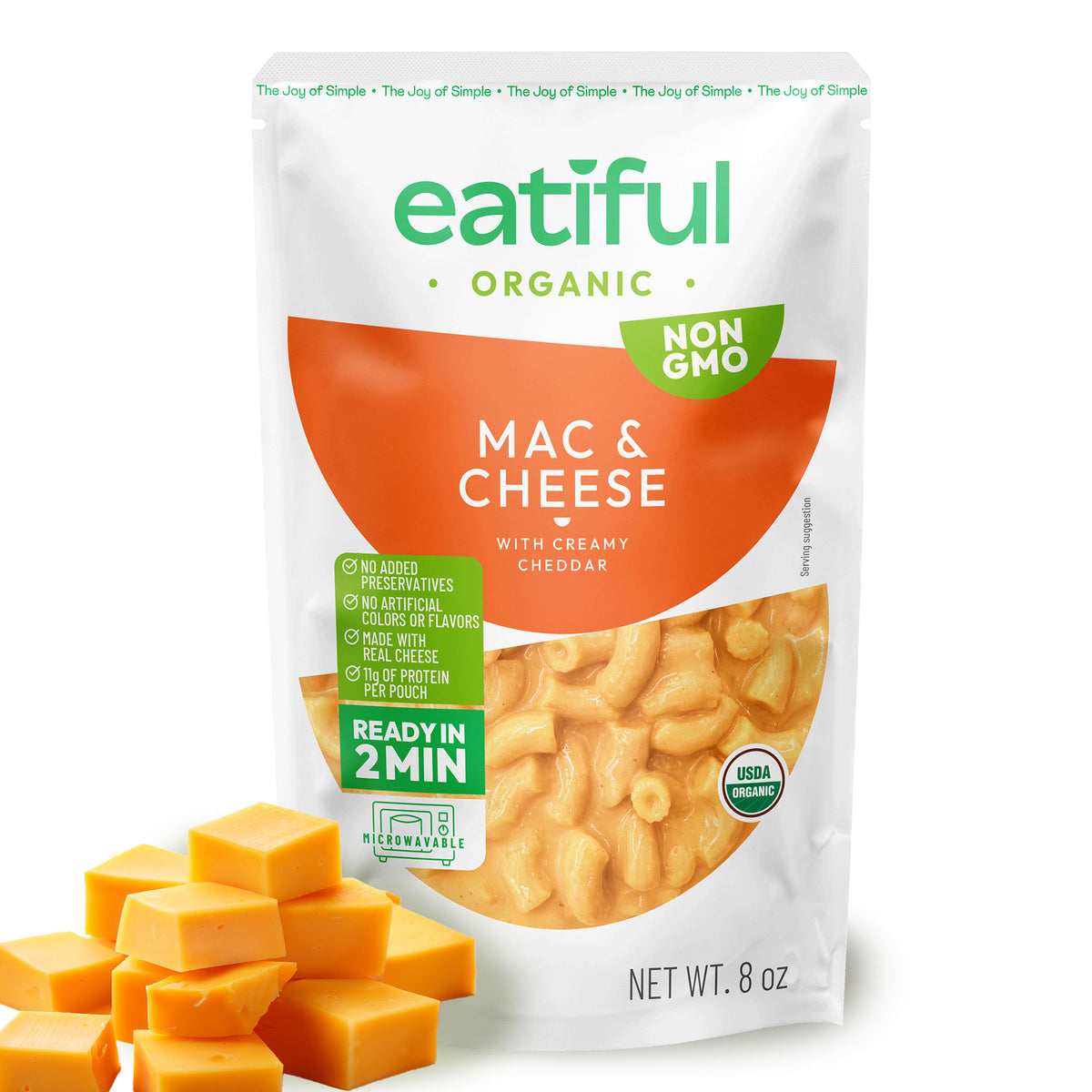 Creamy Cheddar Mac & Cheese Pasta