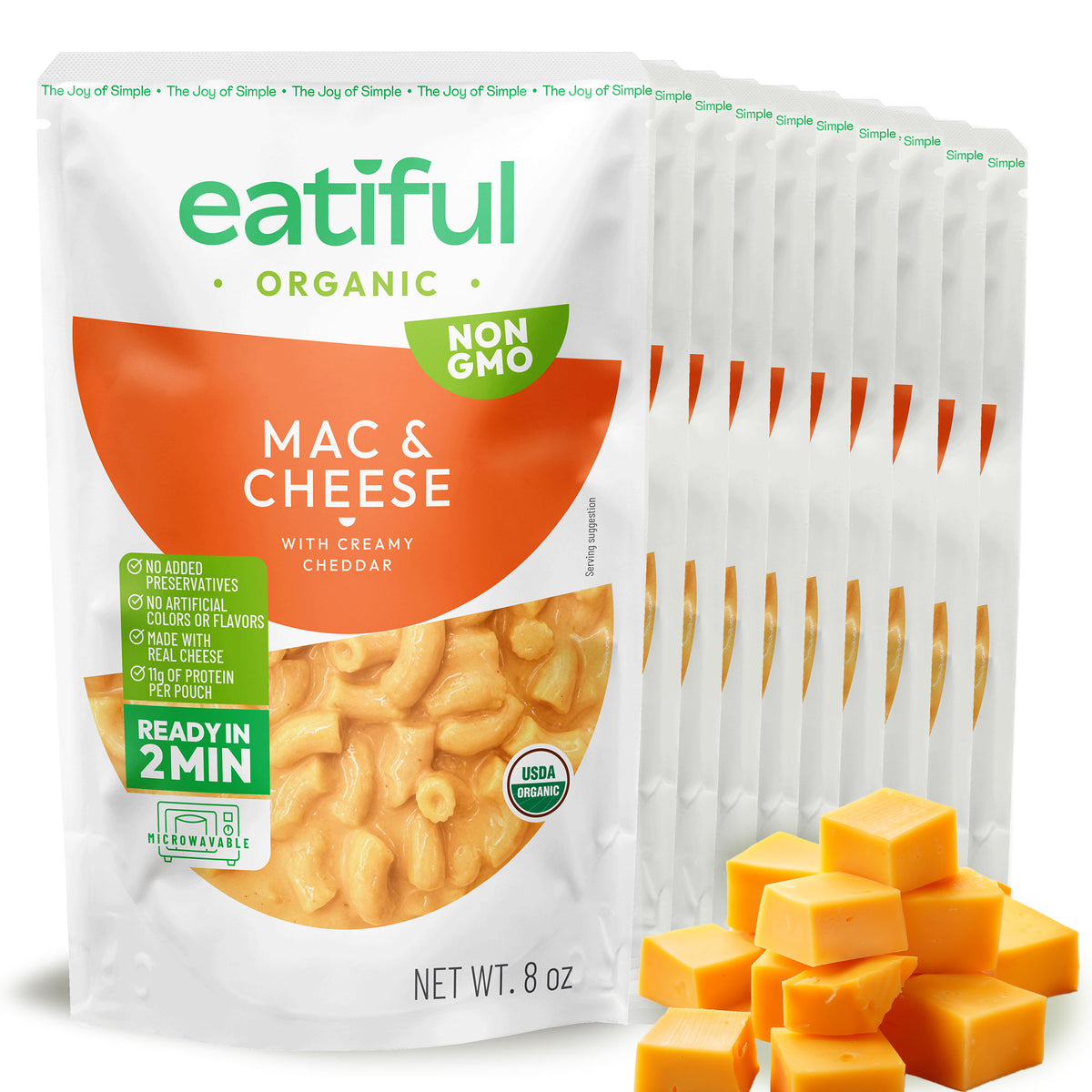 Creamy Cheddar Mac & Cheese Pasta