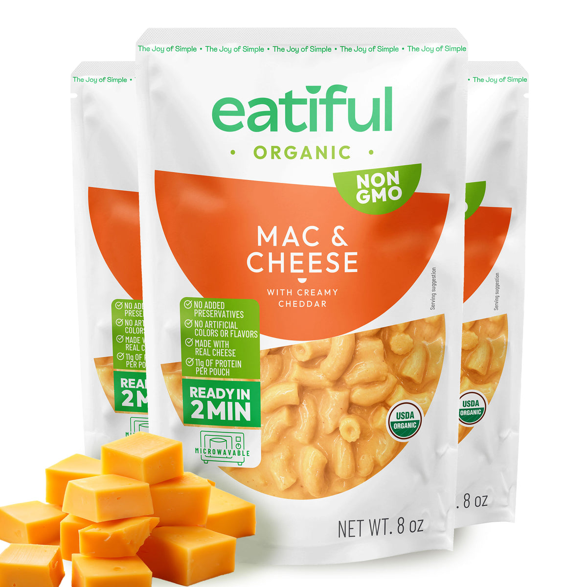 Creamy Cheddar Mac & Cheese Pasta