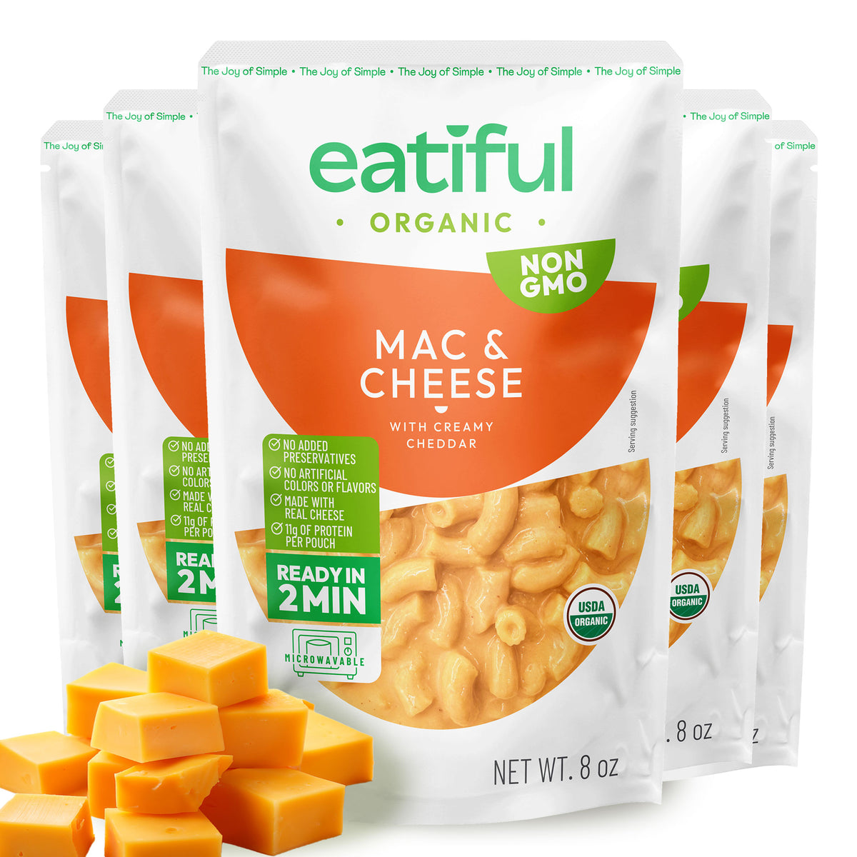 Creamy Cheddar Mac & Cheese Pasta
