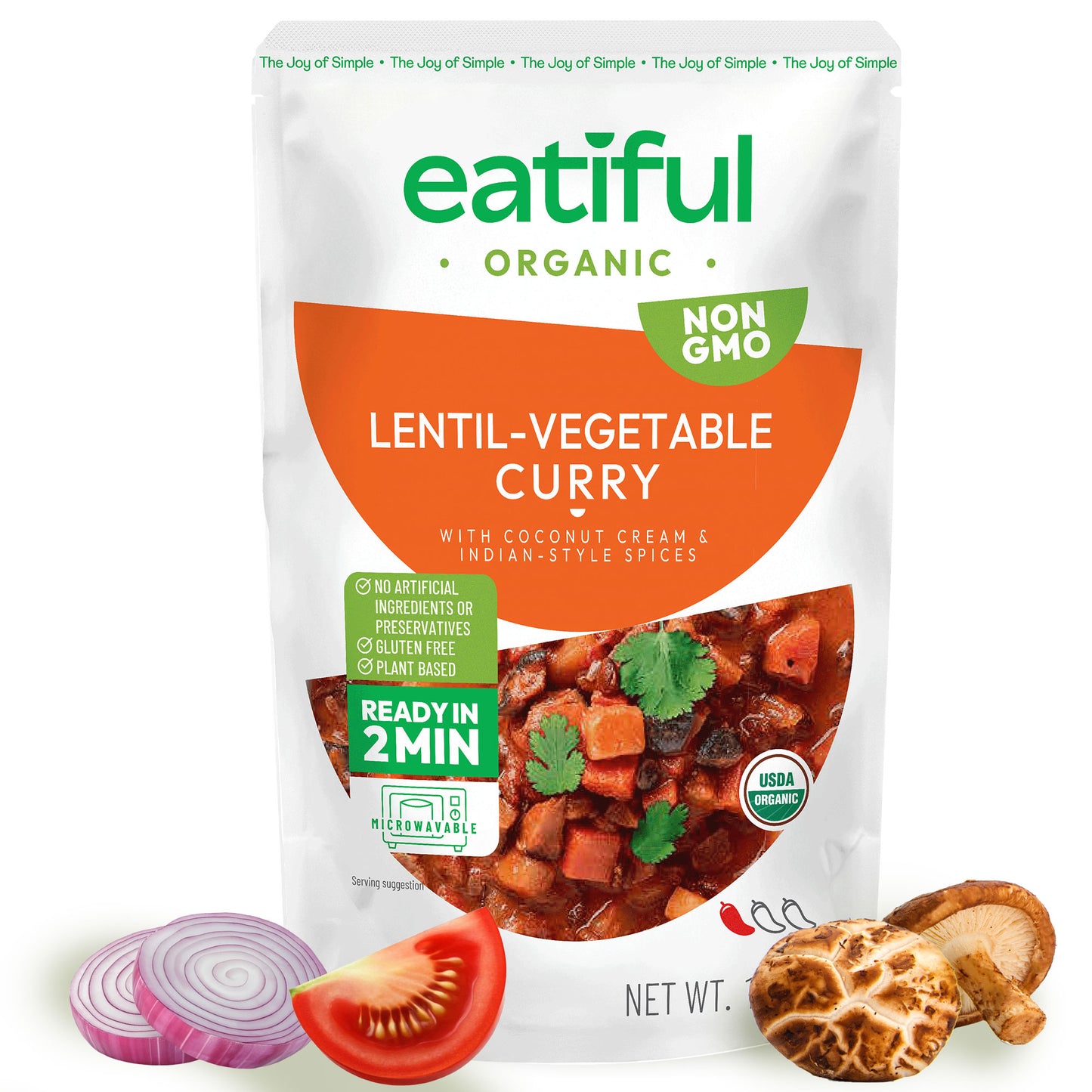Organic Curry Meals Variety Pack (3 Flavors)
