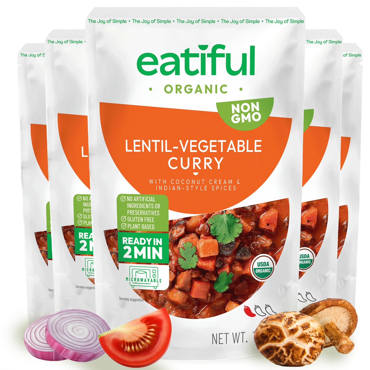 Lentil-Vegetable Curry Meal